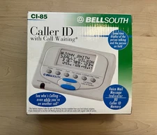 Bell South CI-85 Caller ID Display Call Waiting 80 Number Memory [Used]