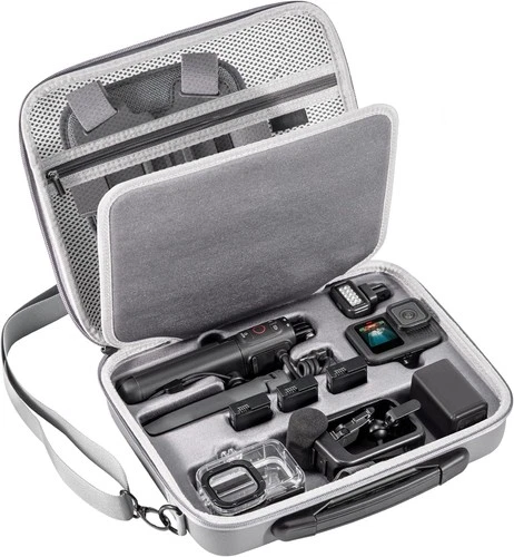 For GoPro Hero 13/12/11/10/9/8/7 Action Camera Hard Organizer Case Carrying Bag
