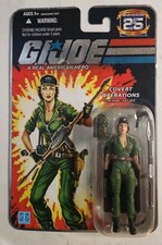 2007 Hasbro G.I. Joe ARAH 25th Anniversary Lady Jaye Action Figure MOC