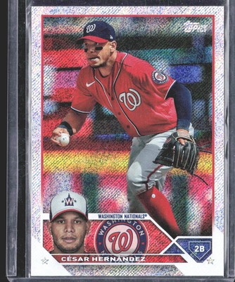 Cesar Hernandez 2023 Topps Foilboard Retail SN #/608