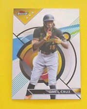 2023 Topps Finest - Oneil Cruz #9 Pittsburgh Pirates The Cruz Missile