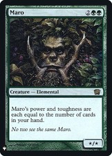 1x Maro - Foil MTG Mystery Booster NM Magic Foil