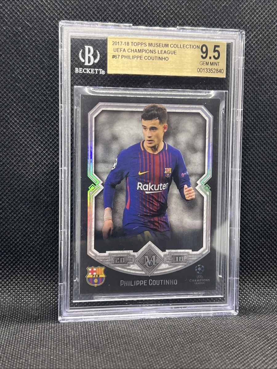 2017-18 Topps Museum Collection UCL Soccer Trading Cards for sale