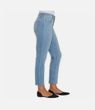 Ella Moss Women's High Rise Slim Straight Ankle Jeans BLUE Denim 8/29 NWOTD