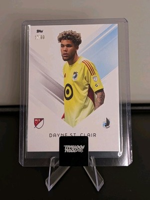2025 Dayne St. Clair Topps Total Football MLS /99 Minnesota United