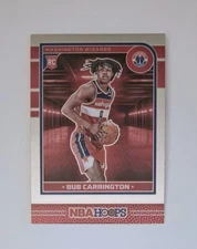 2024-25 Panini Hoops BUB CARRINGTON Premium RC #244 Washington Wizards 