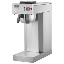 12 Cups Commercial Drip Coffee Maker With Thermal Carafe Restaurant Office Cafe