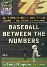 Baseball Between the Numbers: - Hardcover, by Keri Jonah; Baseball - Very Good b