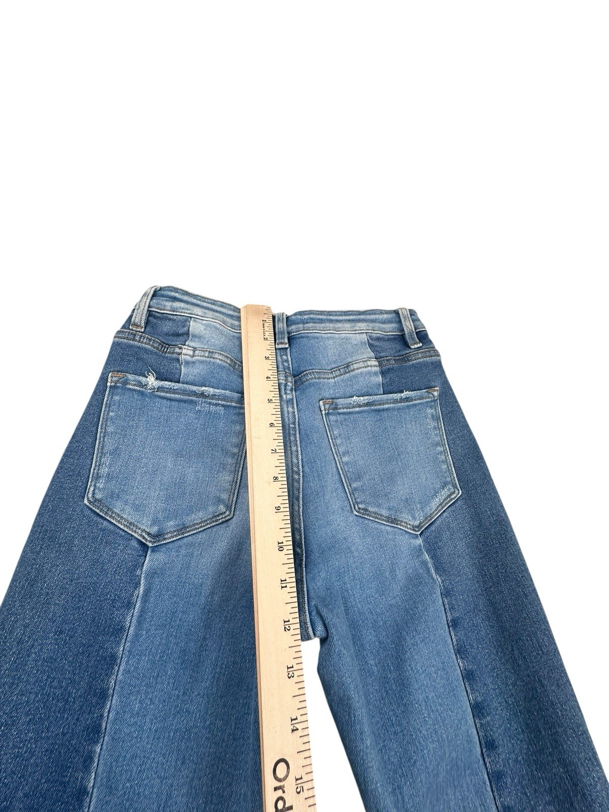 Flying Monkey Womens Jeans 27 Split Light Hi-Rise… - image 7