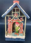 Christmas Scene, Elf, Peter Pan, Lights, Fireplace, Stockings, Works! — photo 1