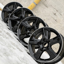 Porsche Carrera 911 C2 C4s Turbo 18 Inch 2002-2005 Genuine Techno Wheel Set