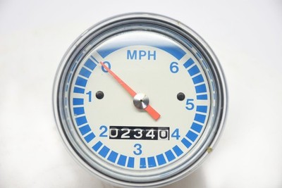 Sun Blue Line 6 MPH Mechanical Speedometer 833109 Skoolie Day Two, Rat Rod Tug