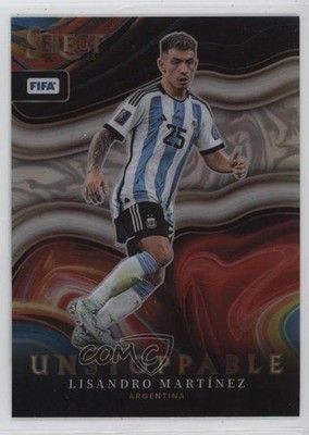 2022-23 Panini Select FIFA Unstoppable Lisandro Martinez #16 1p48