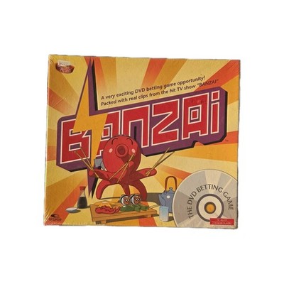 Banzai The DVD Betting Game Based On Hit TV Show Screen Life Sealed