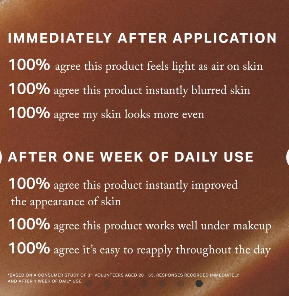 BNIB Merit - The Uniform - Tinted Mineral Sunscreen SPF 45 - ECRU - Image 4 of 4