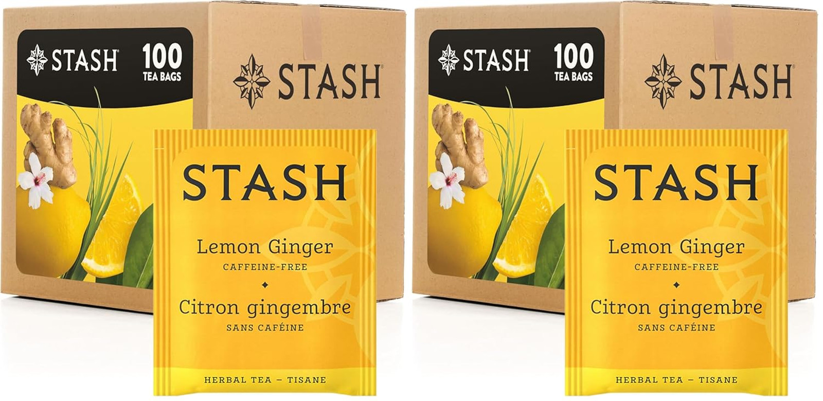 Double Bergamot Earl Grey Black Tea, Box Of 100 Tea Bags