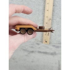 Matchbox 2005 Brown Tan Excavator Trailer Die...