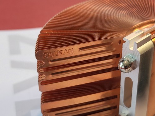 Zalman Flower Heat Sink CNPS6000-Cu *MISSING CLIP* Intel Pentium 3 AMD Athlon XP - Photo 2/10