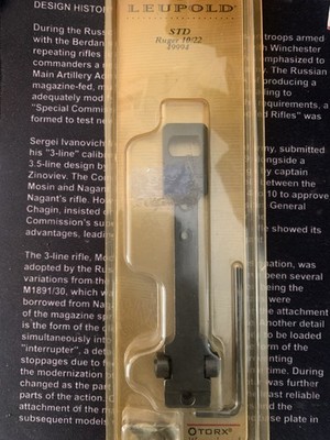 Leupold Standard(STD) One Piece Scope Base For The Ruger 10/22(49994)
