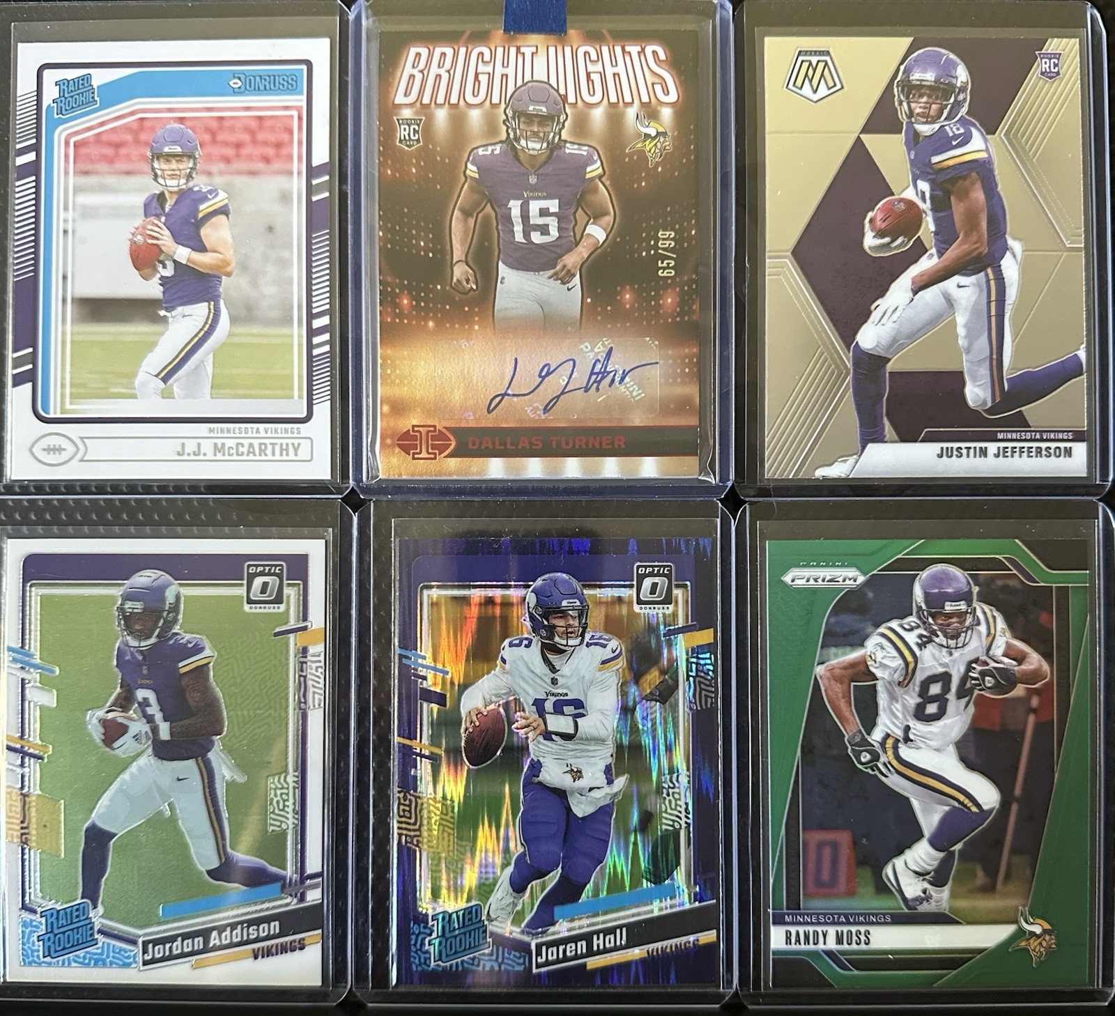 Minnesota Vikings Rookie Auto Lot(12 cards) /99