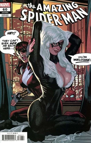 Amazing Spider-Man, The (6th Series) #60B VF/NM; Marvel | 954 Adam Hughes Varian