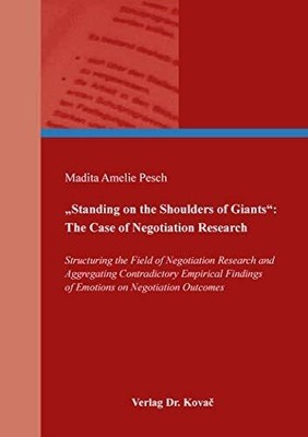  Standing on the Shoulders of Giants : The Case of Buch Kovac, Dr. Verlag