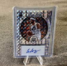 2023 Panini Mosaic Basketball Johnny Juzang RS-JUZ Auto RC 