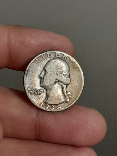 1938- P Washington Quarter