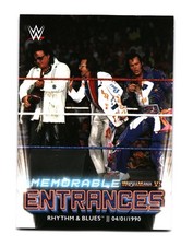 2021 Topps WWE Memorable Entrances Rhythm & Blues ME-1