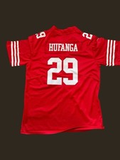 TALANOA HUFANGA San Francisco 49ers Football Jersey Nike On Field Medium Red Med