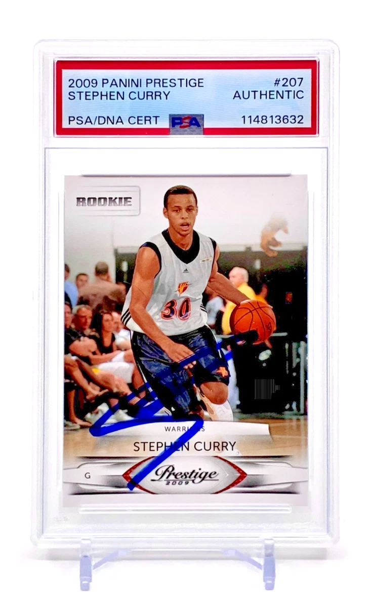 Stephen Curry Basketball Autographed Trading Cards Sports 2009-10