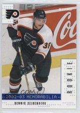 2002-03 ITG Be A Player Memorabilia Sapphire 26/100 Dennis Seidenberg #273 0f2