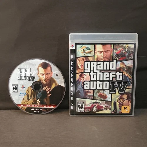 Grand Theft Auto IV PlayStation 3 PS3 Game