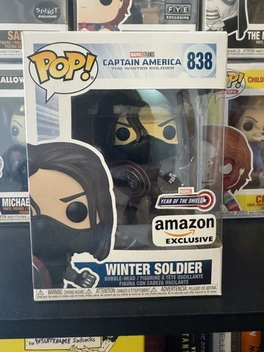 Funko Pop! Marvel Captain America Winter Soldier 838 Amazon Exclusive
