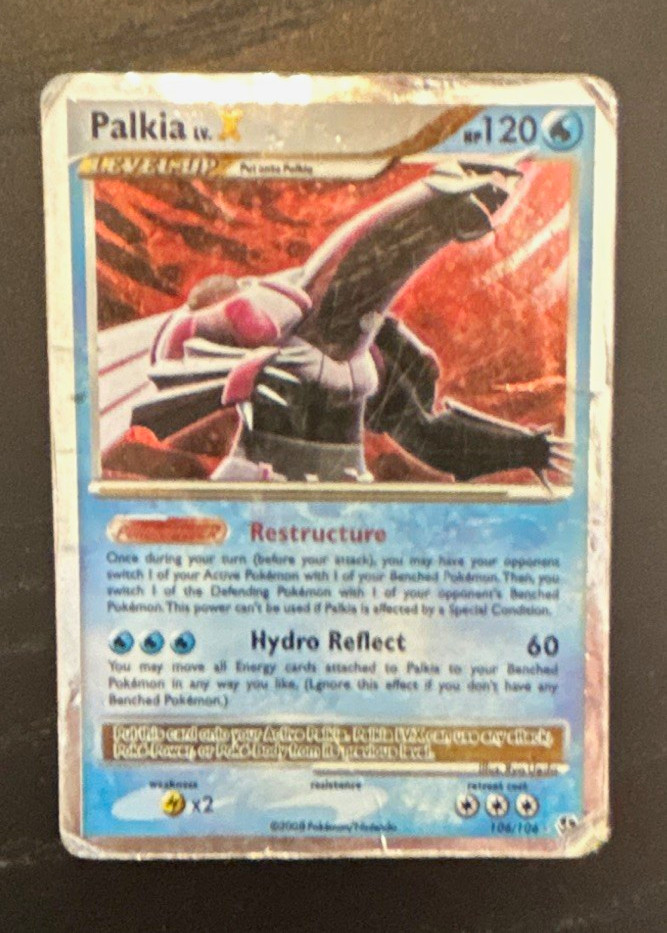 The Pokemon Company Palkia LV.X 106/106 Great Encounters Ultra Rare Holo 120 HP