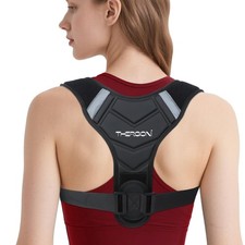 Posture Corrector for Women and Men, Adjustable Back Brace for Spine Alignment 