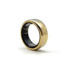 Oura Ring Gen 3 Horizon - Titanium - Size 09 - Gold - HEAVILY SCRATCHED