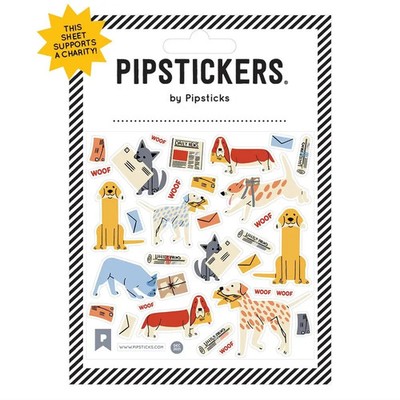 Pipstickers by Pipsticks Fetching Fidos Dogs Sticker Sheet Scrapbooking Journal