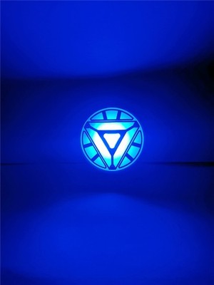 Wearable MK6 Iron Man Arc Reactor Mark 6 LED Tony Chest Light
