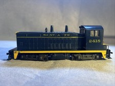 Athearn HO 2418 Santa Fe SW1500 Switcher Powered Diesel Tested Working