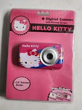 Rare Sakar Hello Kitty Digital Camera Rainbow, SIL-34137