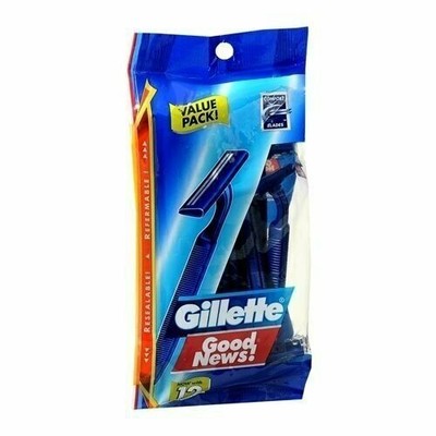 Gillette Sensor 2 Disposable Razor Comfort Twin Blades Resealable 12ct Pack of 2