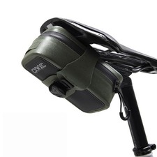 Road Bike Saddle Bag,Waterproof Small Bike Tail Bag Bicycle Under Seat Bag, L...