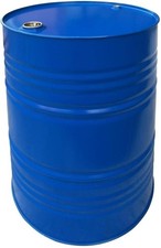 Fusto in ferro cilindrico 220 Lt Nuovo omologato ADR/ONU per liquidi tappi inclu