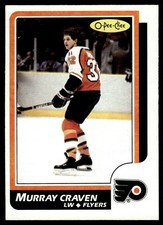1986-87 O-Pee-Chee Murray Craven Philadelphia Flyers #167