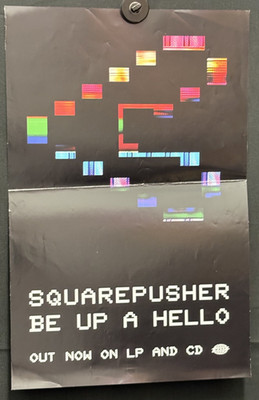 Squarepusher - Be Up A Hello - 2020 Album Promo Poster Print 11'' x 17''