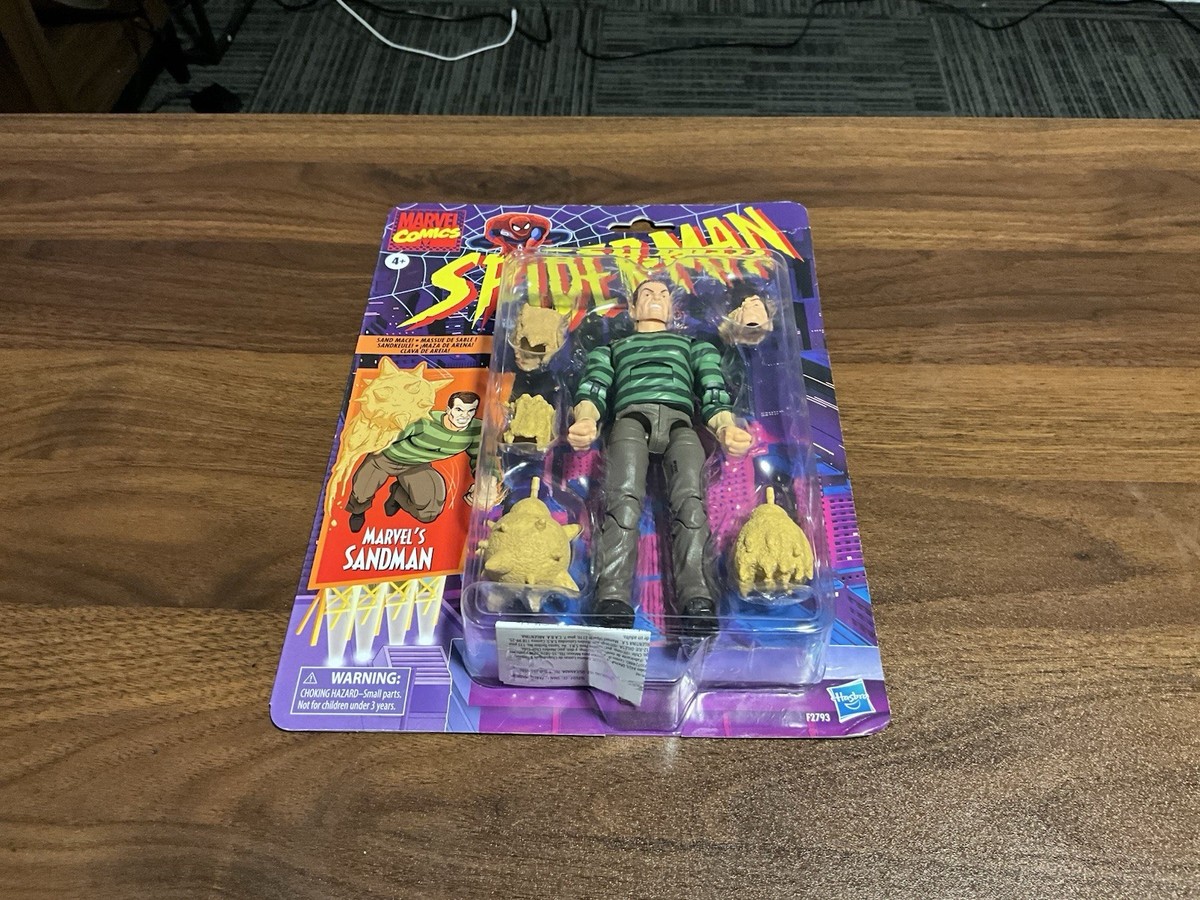 Hasbro Marvel Legends Spider-Man Sandman 6-inch Retro Action