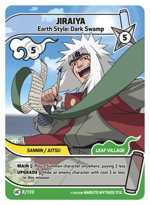 Naruto Mythos PICK YOUR CARD Singles | NM Near Mint | KONOHA SHIDO