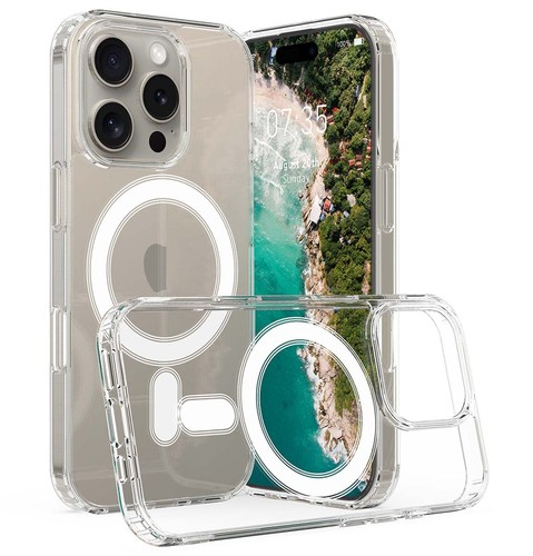 JETech Cover Magnetica per iPhone 12 mini 5,4 Pollici Compatibile con MagSafe Ricarica Wireless