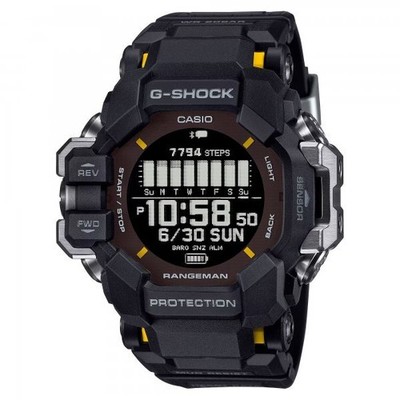 Casio G-SHOCK GPR-H1000-1JR GPS Hybrid Solar Black Smartwatch for Men